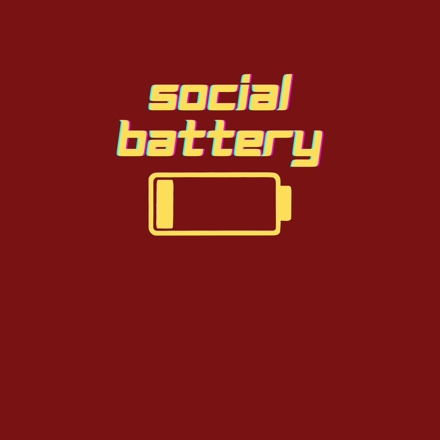 Social Battery Hoodie